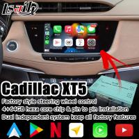 China GPS wireless carplay Android auto navigation box video interface for Cadillac XT5 video factory