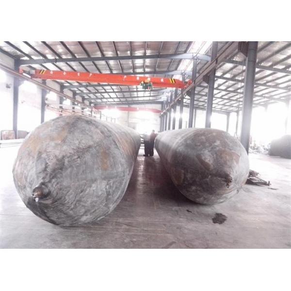 Quality Floating Rubber Marine Salvage Airbags Black Color Thickness Over 5.5mm for sale