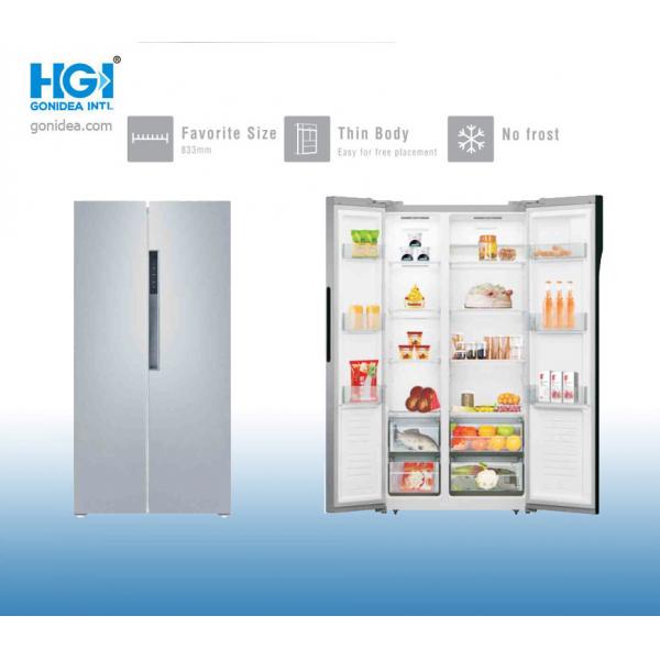 Quality 456 Ltr 1.1A Side By Side Double Door Fridge Multi Air Flow  Energy Efficiency for sale