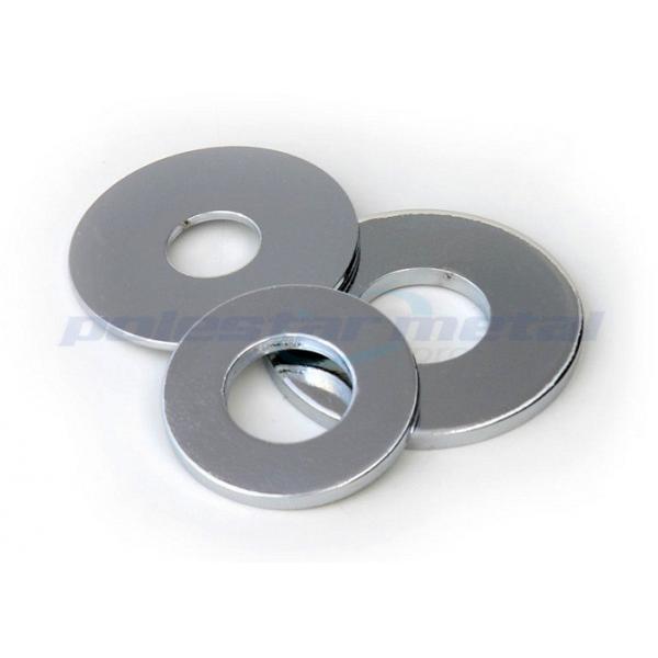 Quality Corrosion Resistant  Thin Flat Washers DIN125 Steel / Copper Railway Plain Washer for sale
