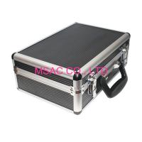China Black Aluminum Tool Cases With Foam For Packing Tool , Aluminum Display Cases factory