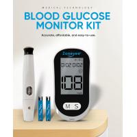 China Handhold Easy Operation Large Font Diabetes Monitor Blood Sugar Glucometer factory