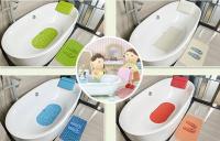 China Kids anti slip Bathtub Mat Plastic Bathroom Accessories PVC Foam bath mats factory