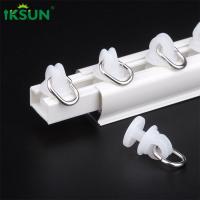 Quality Aluminium Alloy Single Curtain Track , Ceiling Hanging Curtain Rail 0.5mm for sale