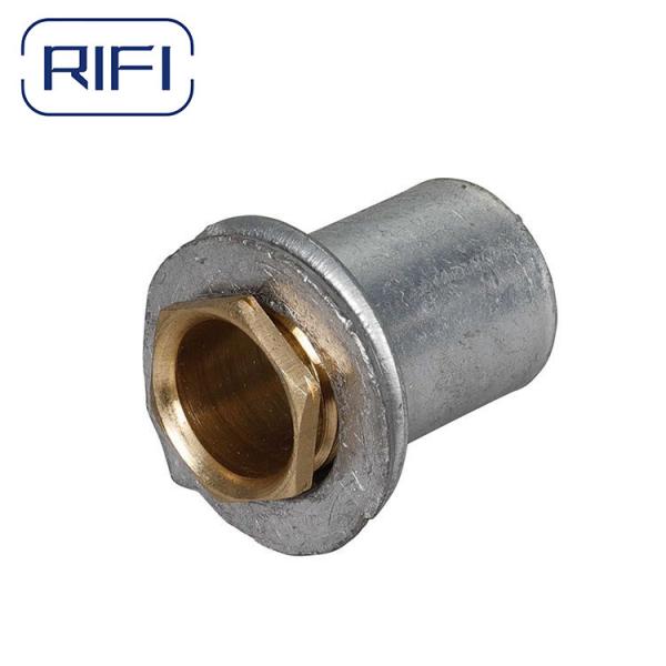 Quality 20mm To 32mm Size BS GI conduit flange coupler For GI Conduit Pipes for sale