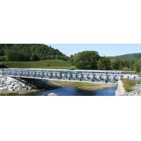 Quality Steel Structure Temporary Bridge Construction / Pre Engineered Pedestrian for sale