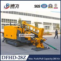 China Geotechnical Drilling Rig 28Tons Pipeline Horizontal Directional Drilling Rig DFHD-28Z for sale