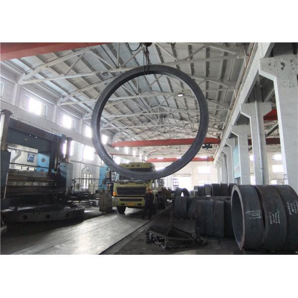 Quality Max OD 5000mm A350 LF3 LF6 Carbon Steel Forging Rings Rough Machined Q+T Heat Treatment for sale