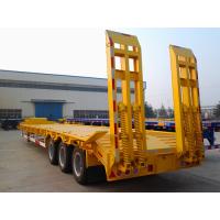 China 3 axles 60ton low loader low bed semi trailer low boy trailer on sale for sale