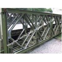 Quality Q345 Bailey Bridge Panel , Bailey Bridge Parts Support On Viaduct Overpass for sale