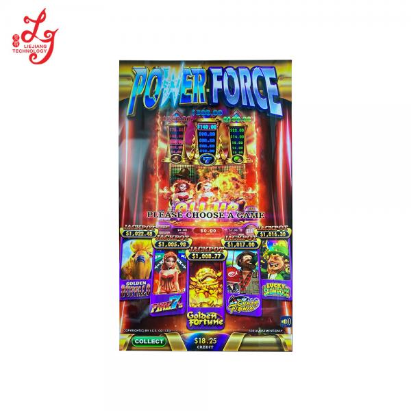 Quality LieJiang Power Force RS232 5 In 1 Vertical PC Game Board American Game LieJiang for sale