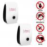 China Indoor Attack Wave Sonic Insect Repeller Wall Plug ABS Shell factory