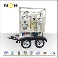 Quality Small Size Insulation Oil Purifier High Efficiency 600 - 18000L/H Flow Rate for sale