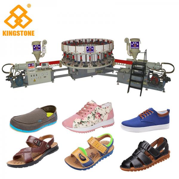 Quality Men Sandals Direct Injection Pvc Mould Making Machine For Canvas Shoes Soles for sale