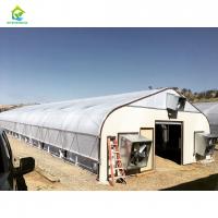 Quality Hot Galvanized Steel Commercial Light Deprivation Greenhouse for Hemp Cultivation for sale