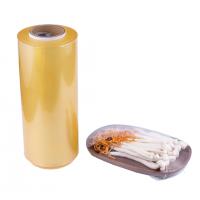 Quality Food Grade Mushroom Compostable Plastic Wrap Film PVC Plastic Film Wrap For for sale