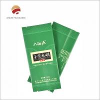 China OEM ODM Tea Powder Packing Pouch Custom Tea Bag Packaging Green Color factory