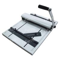Quality Manual Creasing Machine Paper Perforator Working With V-Shaped Counter Knife for sale