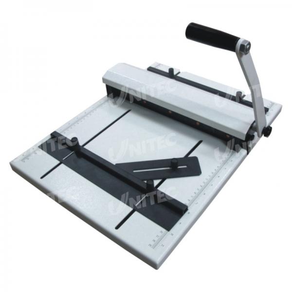 Quality Manual Creasing Machine Paper Perforator Working  With V-Shaped Counter Knife HCP315 for sale