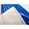 China Professional Microfiber Flat Microfiber Mop Head Pad With Pp Strips 5” x 24” factory
