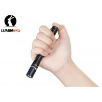 China LED High Lumen Pen Flashlight  AAA Battery Powered Aluminum Material factory