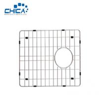 China Kitchen Sink Grid and Sink Protectors Stainless Steel Sink Grids for Bottom of Kitchen Sink With Rear Drain factory