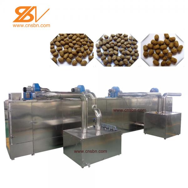 Quality Double Screw Fish Feed Extruder Simple Large Capacity ABB Inverter for sale