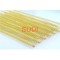 China 7/8'' 22.2mm 35 Ring A4 Length Metal Spiral Binding Coil For Text Book factory