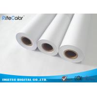 China Water Based Matte Coated Paper Roll , 128 Gram Large Format Paper Roll factory