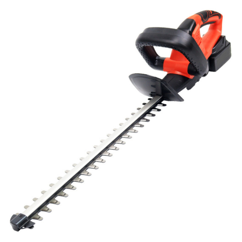 China Lithium Battery Electric Hedge Trimmer Dual Blades Rechargeable For Home Yard factory