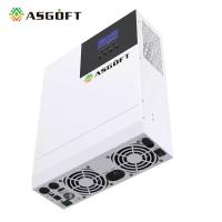 China 5kw 6kw 5000w Hybrid Pure Sine Wave Off Grid MPPT Solar Inverter With MPPT Charger factory