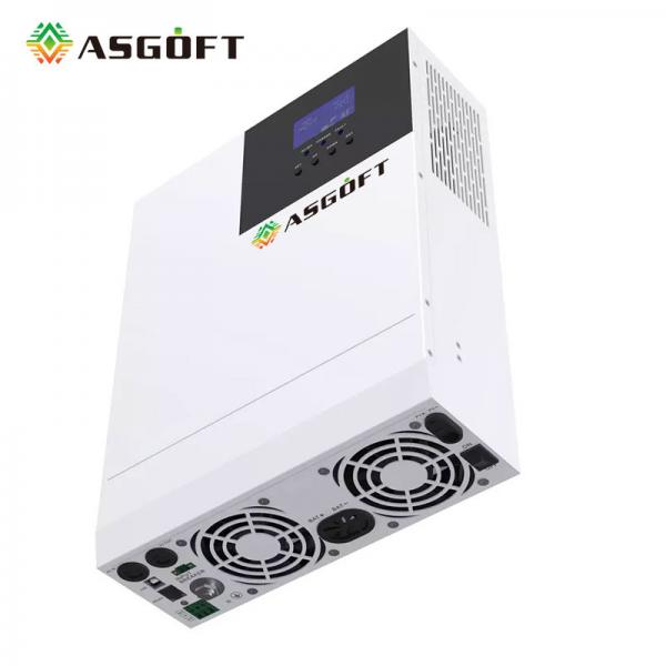 Quality 5kw 6kw 5000w Hybrid Pure Sine Wave Off Grid MPPT Solar Inverter With MPPT Charger for sale