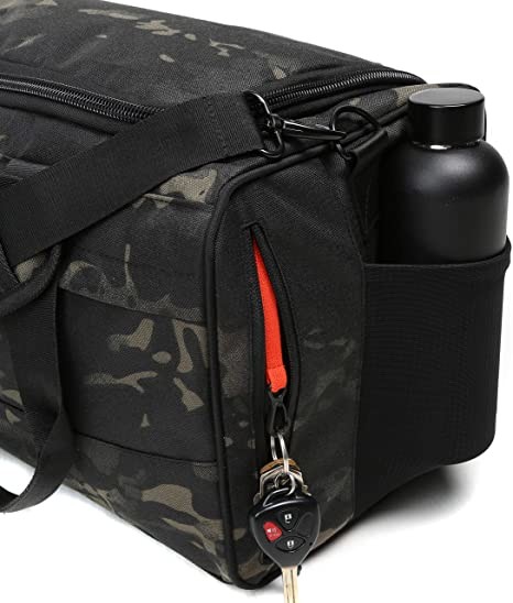 Quality Overnight Water Resistant Gym Bag With Shoe Compartment 22L for sale