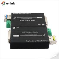 Buy cheap OEM Mini 4K 60HZ DVI Fiber Optic Extender With RS232 Data LC Connector Up To from wholesalers
