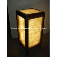 China Backlit White Rock Crystal Lamp/Light Box factory