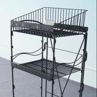 China Customized Plastic Promotional Rack And Shelf For Department Store factory