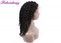 China Brazilian Virgin Hd Lace Frontal Wig , African Brazilian Human Hair Wigs 180% Density factory