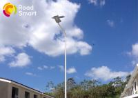 China IP65 Outdoor Integrated Street Light With Adjustable Solar Panel , 30W Output factory