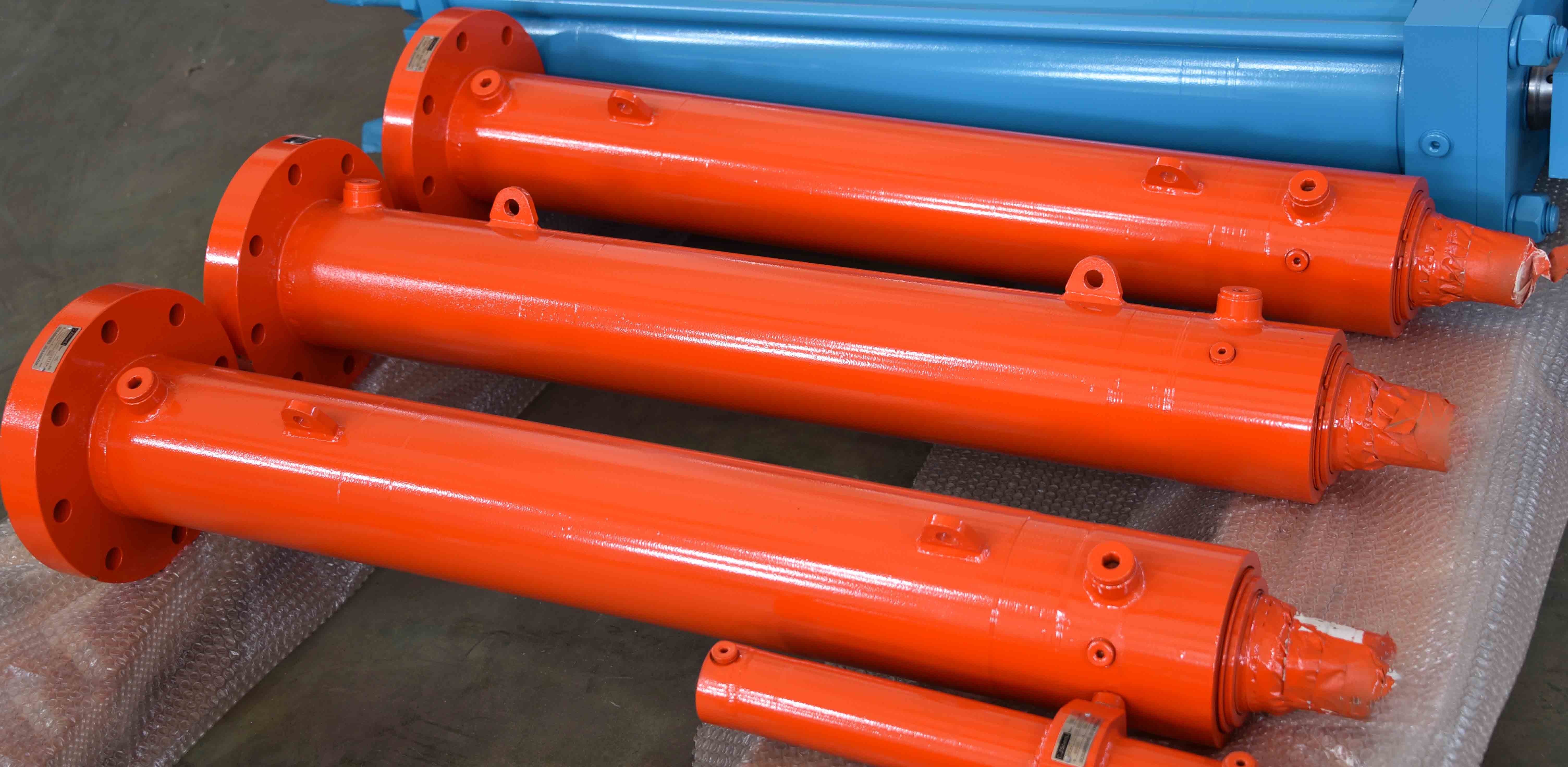 China Rear flange type hydraulic cylinder customized hydraulic cylinder for scrap processing factory