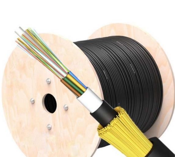 Quality Single Jacket Self Supporting Aerial Cable Outdoor ADSS 12 Core UL for sale