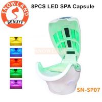 China Far Infrared Sauna Spa Capsule / LED Light Therapy Bed For dry Steam factory