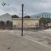 China Polyester Pyramid Childrens Climbing Equipment Nets For Playgrounds factory