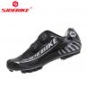 China Black Carbon Mountain Bike Shoes High Reliability With CE / ISO Certification factory