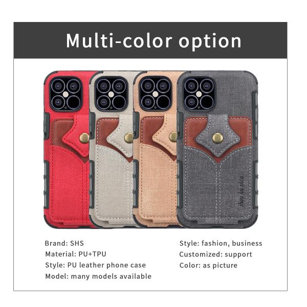 Quality Leather Phone Case Leather Wallet Phone Case Iphone Leather Case for sale