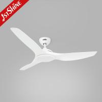 china ROHS 52 Inch White Low Noise Large Airflow Ceiling Fan Led Five Speeds Remote