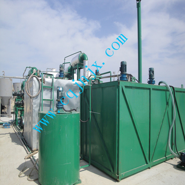 China Multi-function Black Oil Filtration Equipment/ Motor oil recycling / Oil Refinery factory