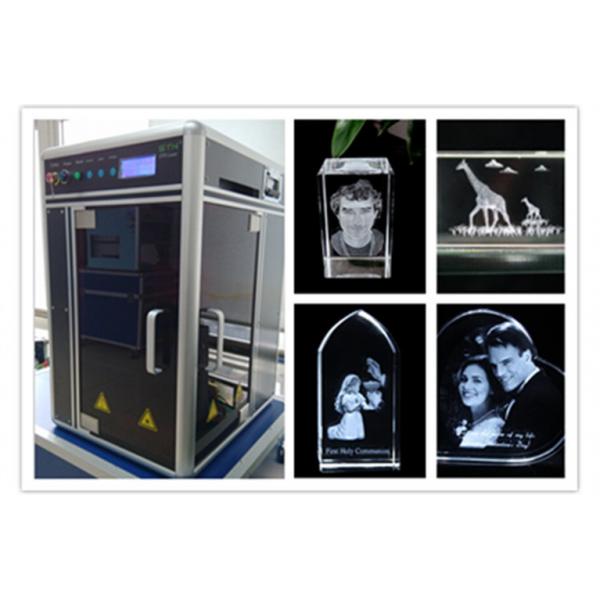 Quality Diode Pumped 3D Laser Glass Engraving Machine , Computerized 3D Laser Carving for sale