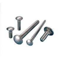 China DIN603 Mushroom head square neck bolts carriage bolts stainless steel/zinc/black factory