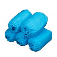 China Laboratory Use Disposable Anti-Static Medical blue Nonwoven Shoe Cover factory