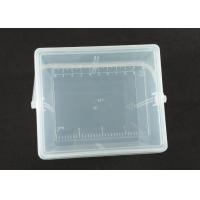 China Injection Transparent Plastic Molded Boxes For Heavy Load Packing 115 x 85 x 90 mm factory